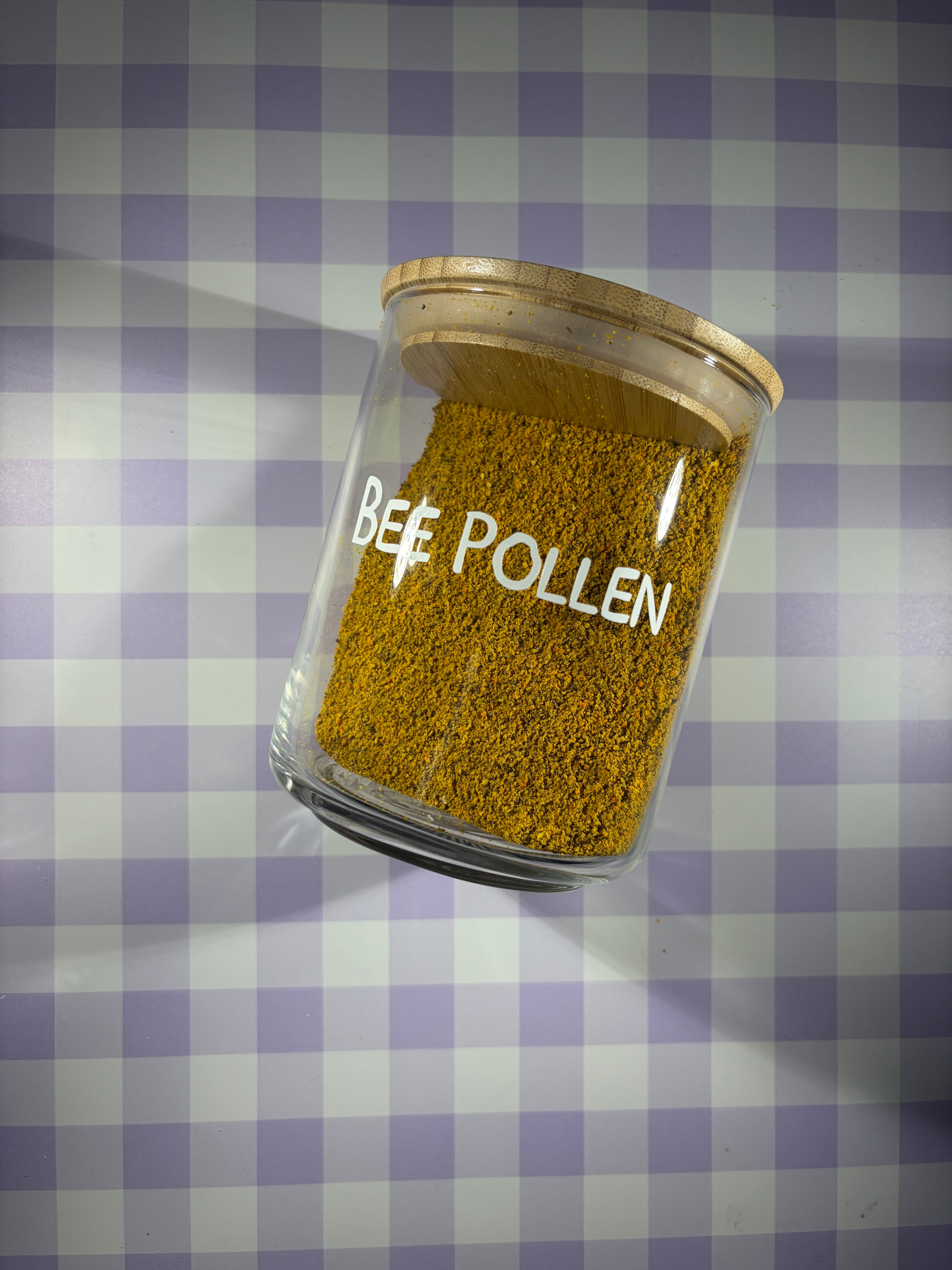 Personalised Dog Bee Pollen Jar