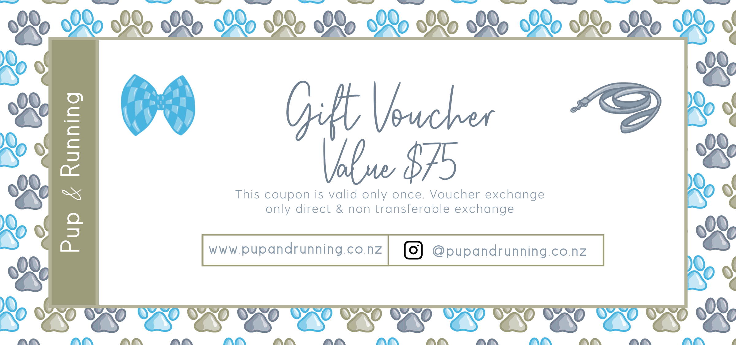 Pup and Running Gift Card