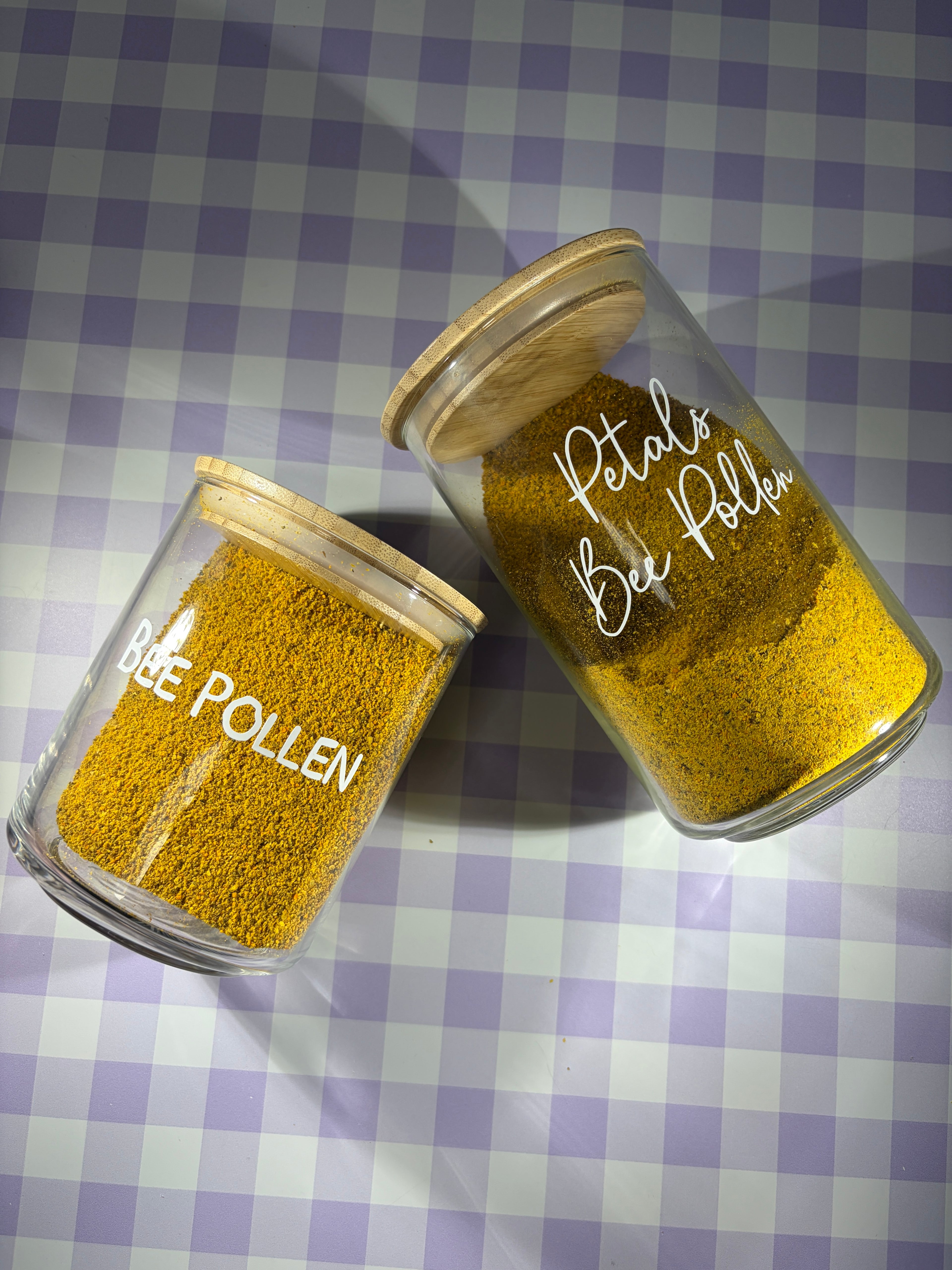 Personalised Dog Bee Pollen Jar