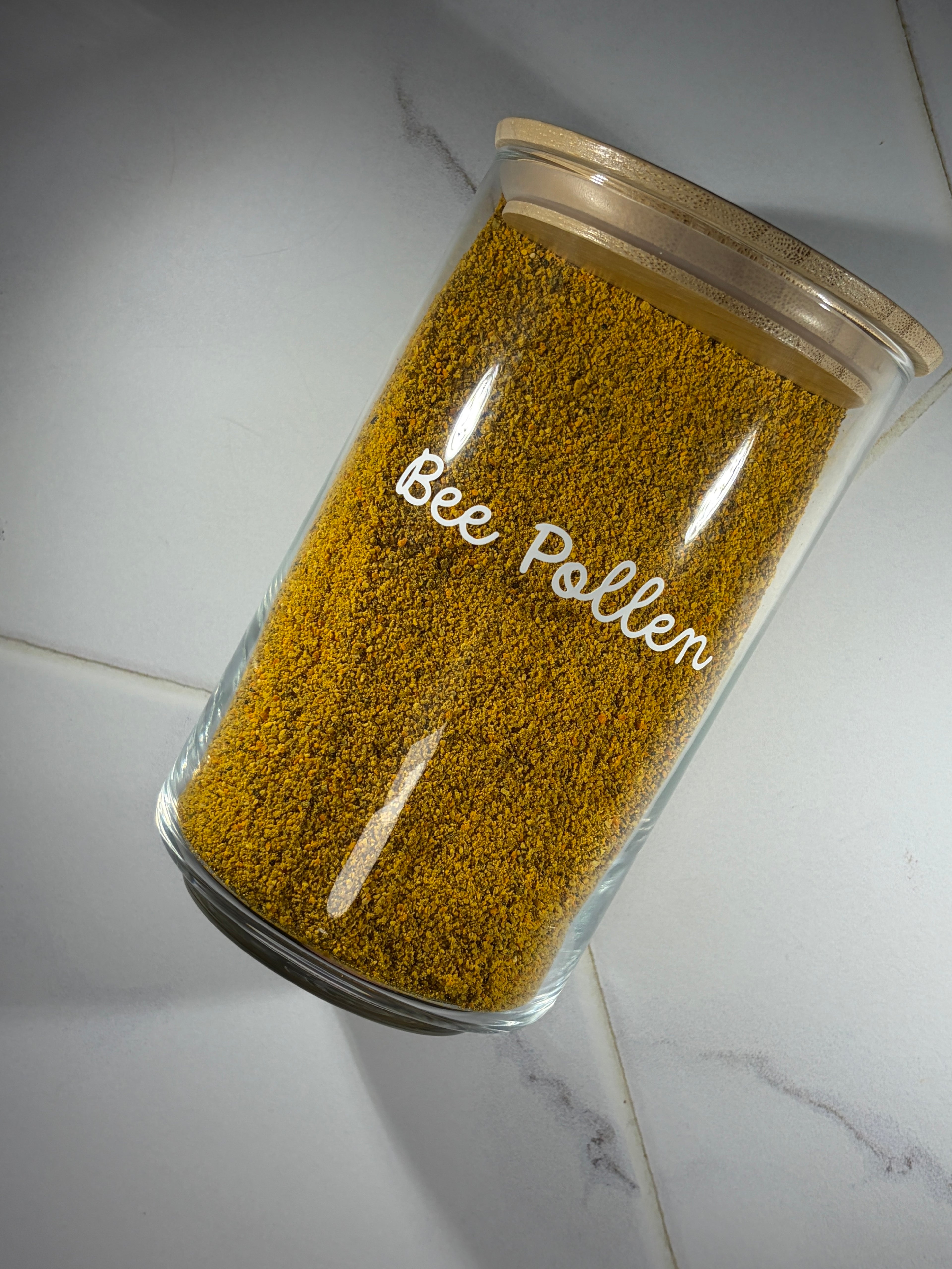 Personalised Dog Bee Pollen Jar