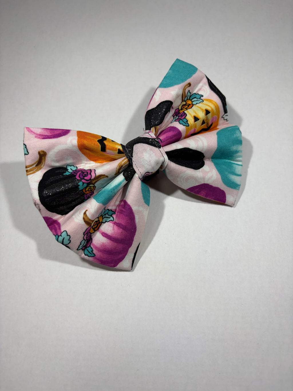 Pumpkins Dog Bow