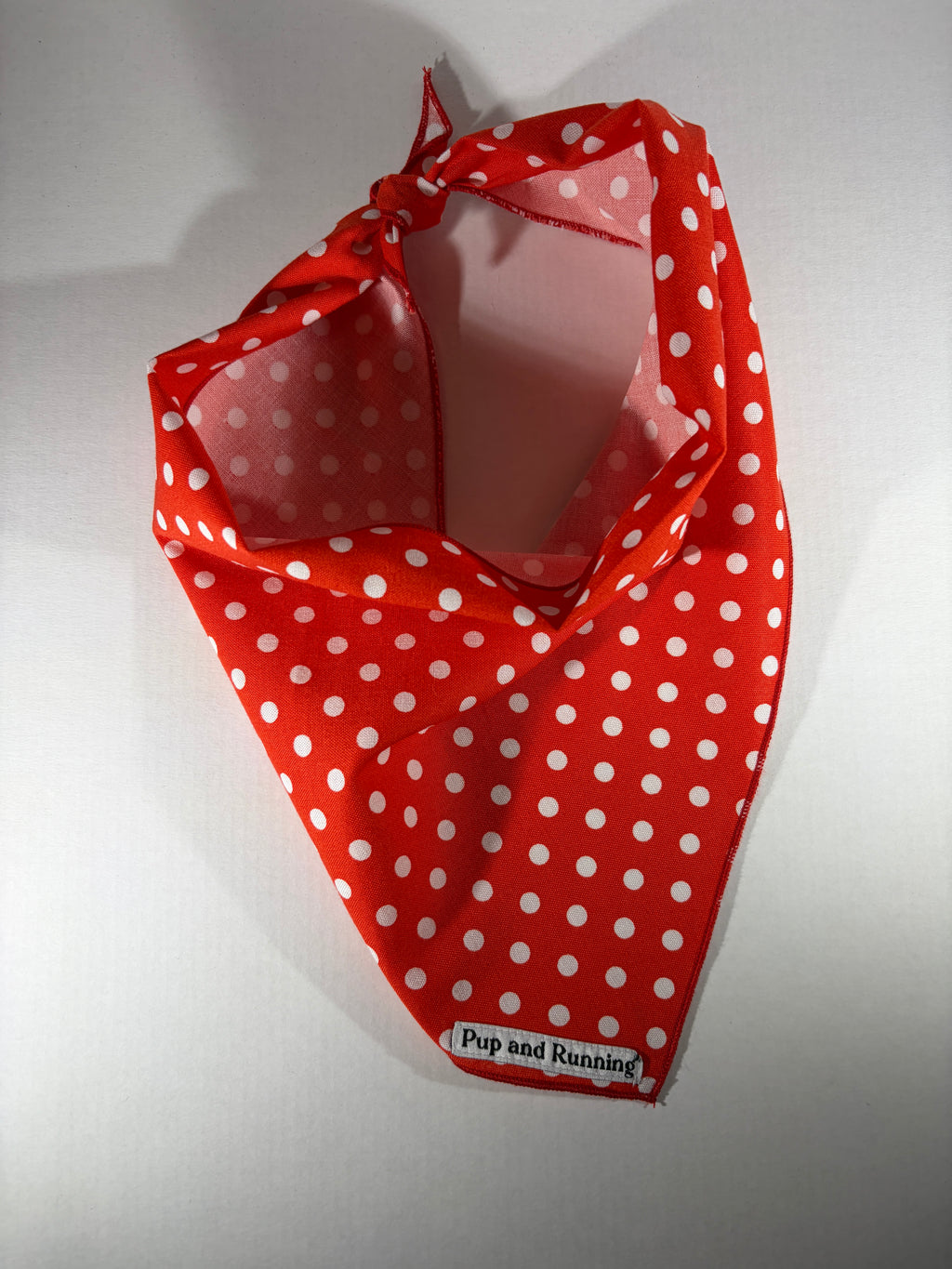 Red Polka Dots bandana