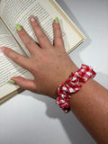 Red Gingham Scrunchie