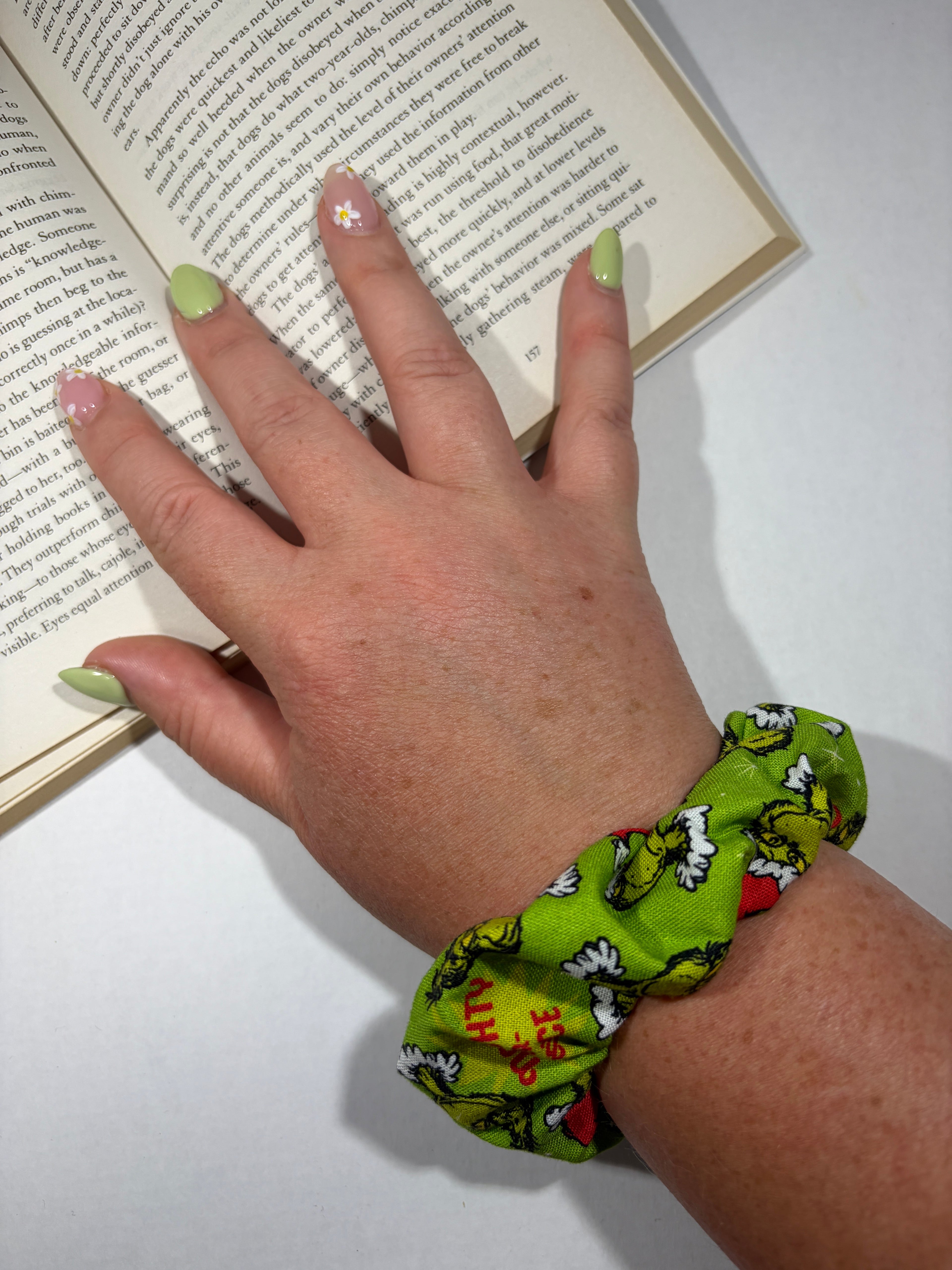 Grinch Scrunchie