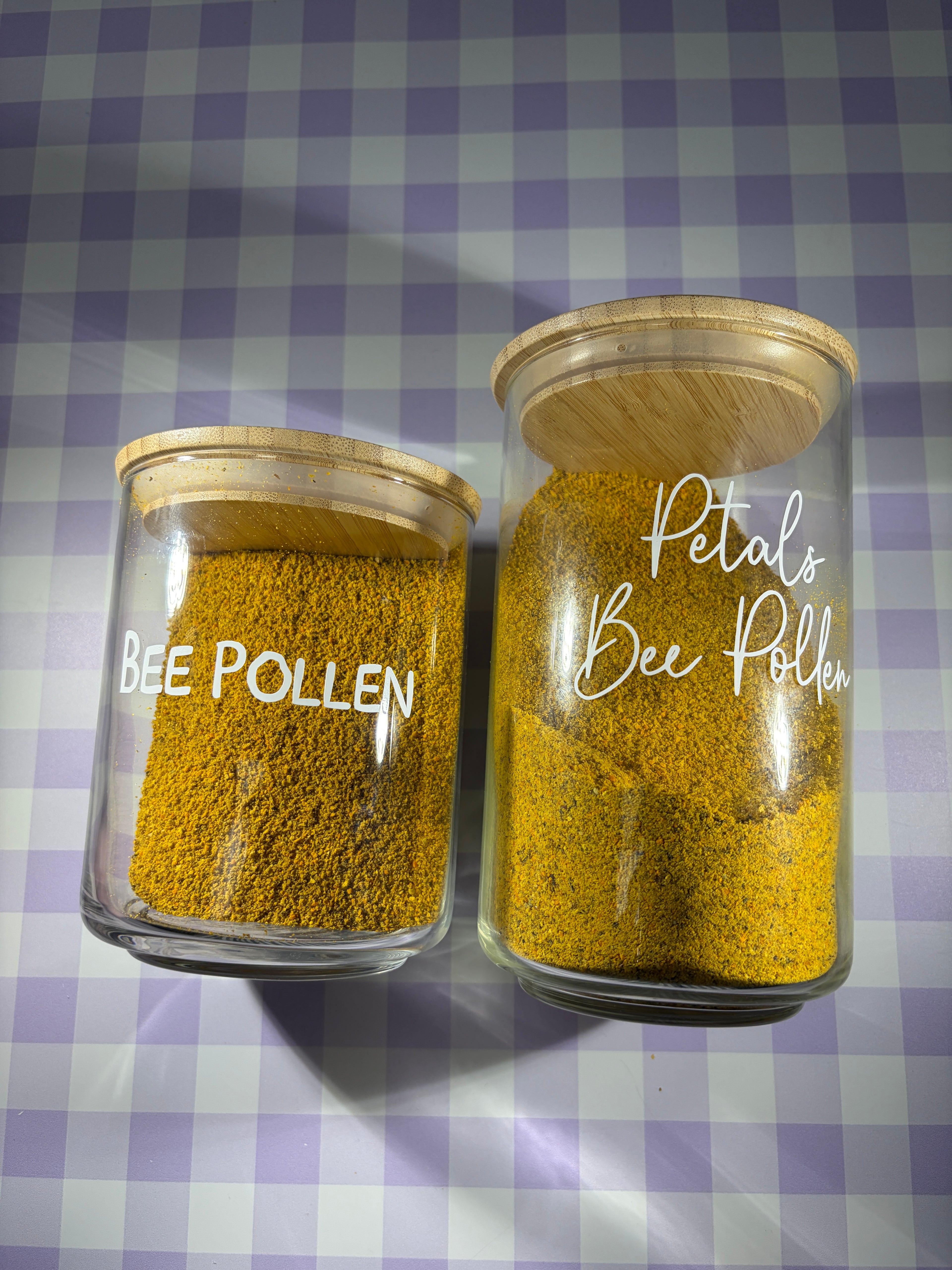 Personalised Dog Bee Pollen Jar