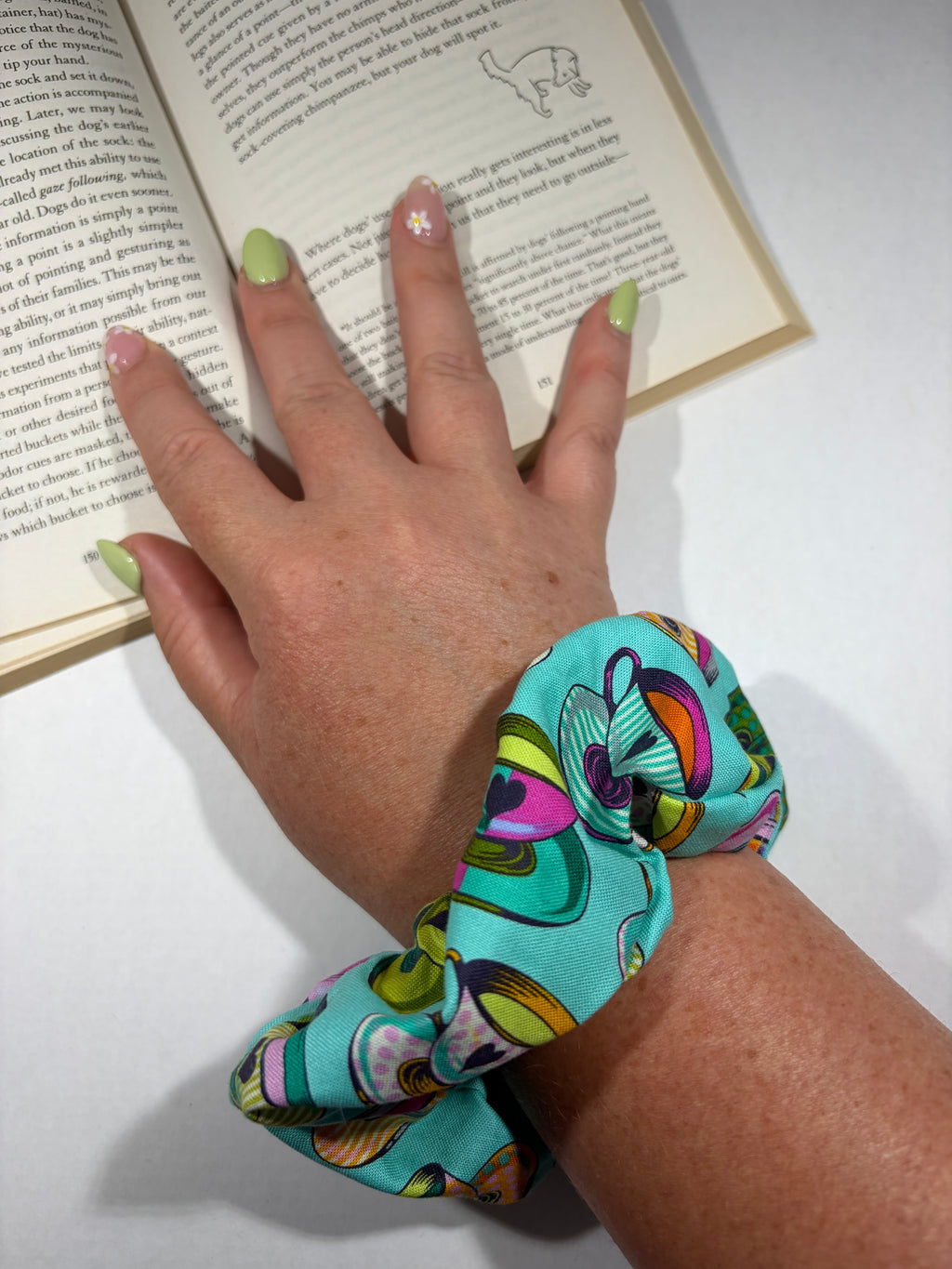 Tea Time Scrunchie